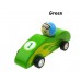 Wooden Pull Back Racing Car
